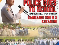 Police Goes To School, Kapolres Lampung Utara Sambangi SMK 3 Negeri Kotabumi