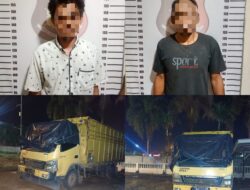 Sempat Bersembunyi di Banten, Dua Pelaku Pencurian Mobil Truck Diringkus Polres Lampung Utara