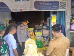 Pastikan Harga Sembako Stabil, Kapolres Lampung Utara Bersama Forkopimda Blusukan di Pasar