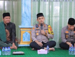 Polres Lampung Utara Gelar Peringatan Isra Mi’raj dan Do’a Bersama Jelang Pencoblosan Pemilu 2024.