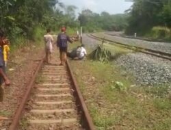Bocah 9 tahun, di Desa Banjar wangi Tewas Tertabrak kereta api